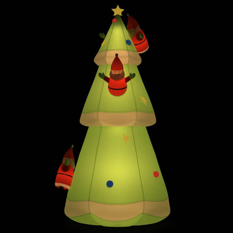 Vidaxl Weihnachtsbaum aufblasbar mit LEDs 500 cm