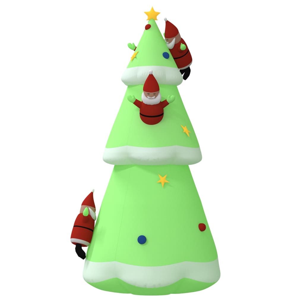 Vidaxl Christmas Tree Oppratable med LED'er 500 cm