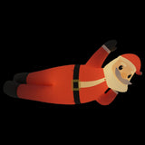 Vidaxl Santa mit LEDs aufblasbar 160 cm lügen