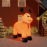 Vidaxl Reindeer con LED gonfiabili 400 cm