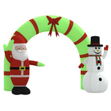 Vidaxl Christmas arch inflatable with LEDs 270 cm