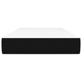 Vidaxl pocketveringmatras medium 100x200x20 cm stof zwart