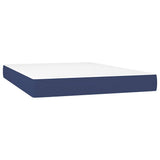 Vidaxl pocketveringmatras medium 140x190x20 cm stof blauw