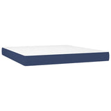 Vidaxl pocketveringmatras medium 180x200x20 cm stof blå