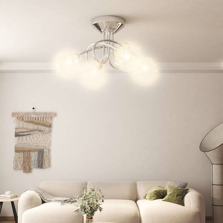 VIDAXL -Deckenlampe mit Maschendrahtkappen für 4 x G9 LED