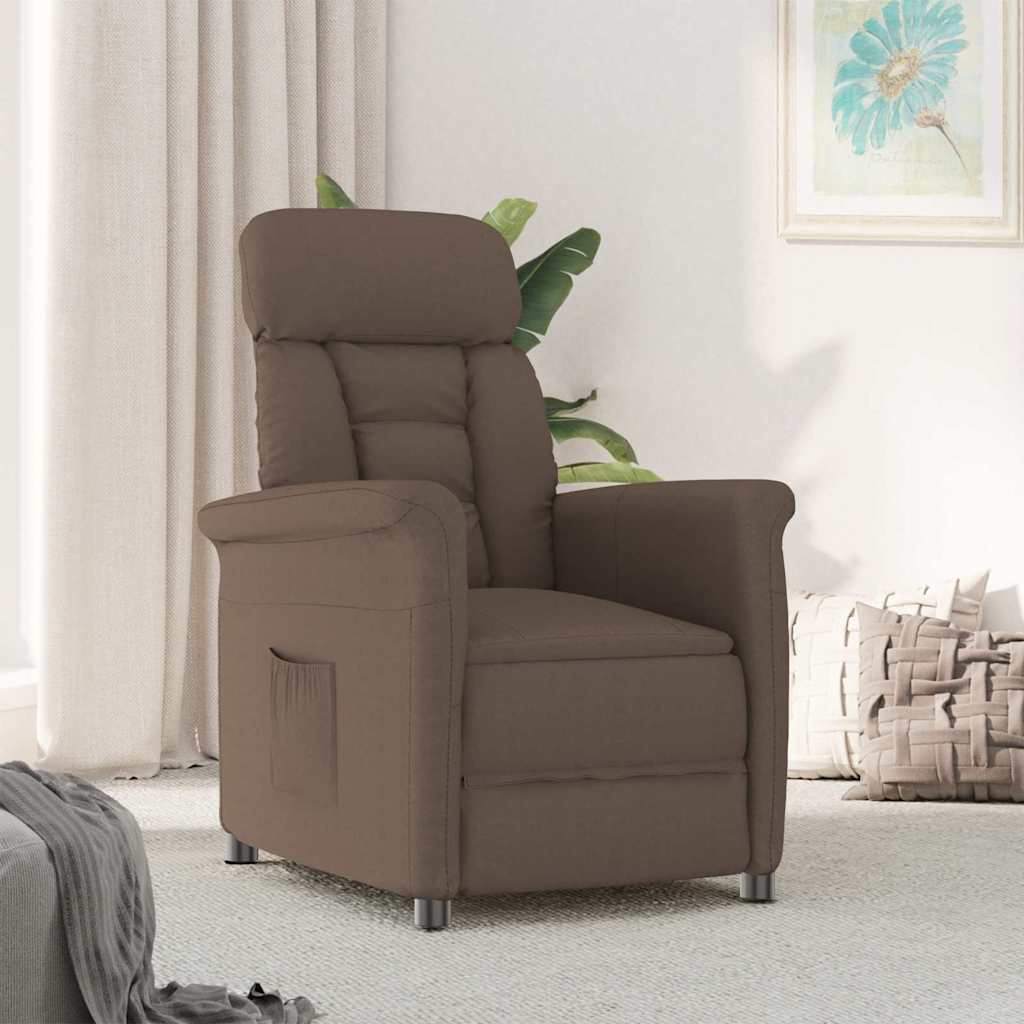 Vidaxl fauteuil bruin 96,5 x 70,5 x 95 cm microvezel