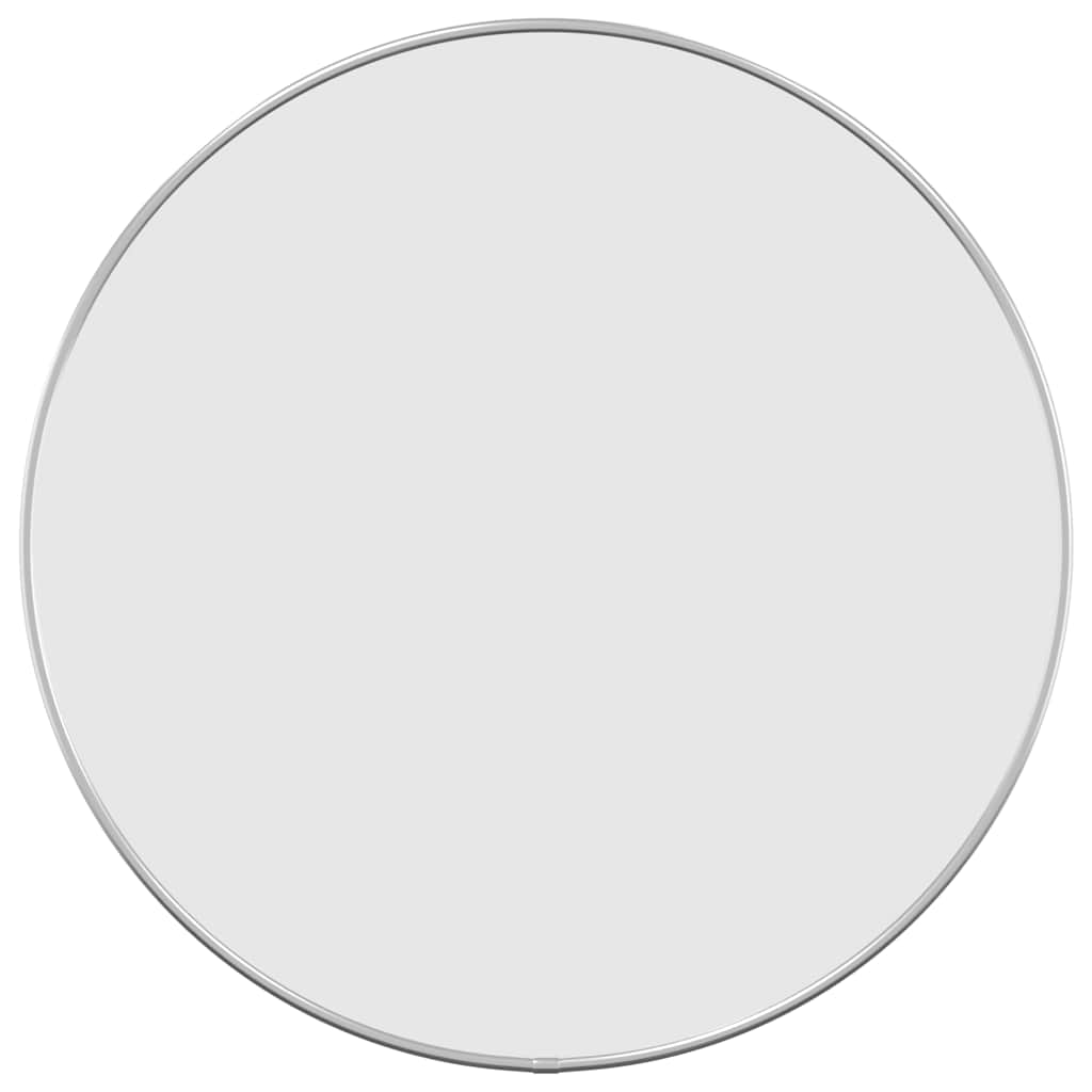 Vidaxl Wall Mirror Round Ø50 cm stříbrné barvy