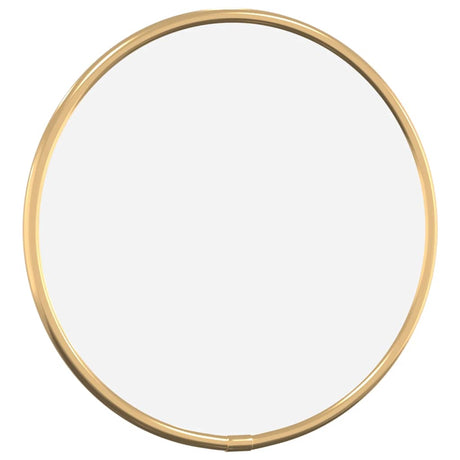 Vidaxl -Wandspiegel um Ø20 cm Gold gefärbt
