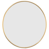 Vidaxl Wandspiegel rund Ø40 cm Goldfarbe
