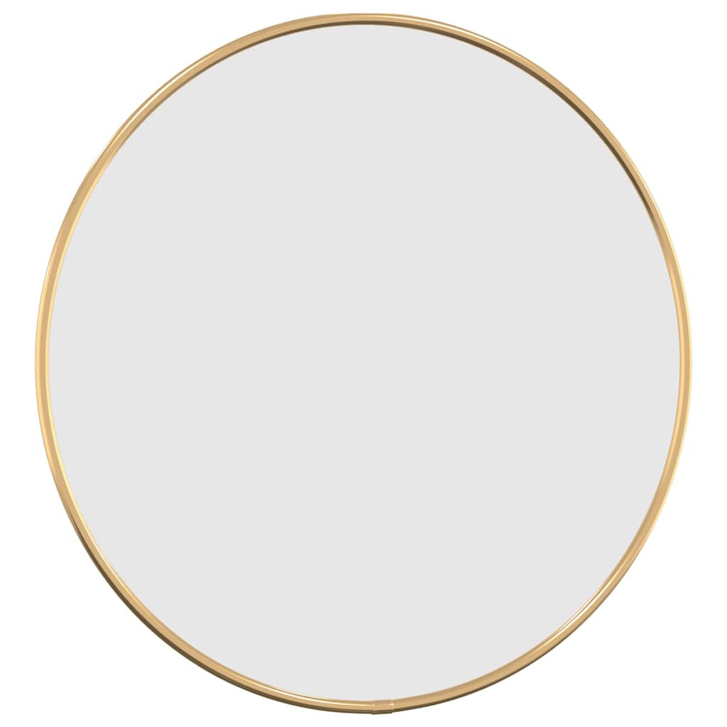 Vidaxl Wall Mirror Round Ø40 cm zlaté barvy