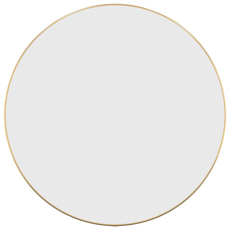 Vidaxl Wandspiegel rund Ø60 cm Goldfarbe