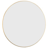 Vidaxl Wandspiegel rund Ø60 cm Goldfarbe