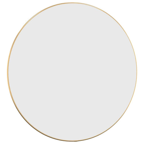 Vidaxl Wandspiegel rund Ø60 cm Goldfarbe