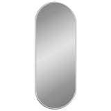 Vidaxl Wall Mirror 50x20 cm Oválné stříbrné barvy