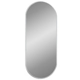 Vidaxl Wall Mirror 60x25 cm Oval sølvfarget