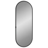 Vidaxx Wandspiegel 40x15 cm oval schwarz