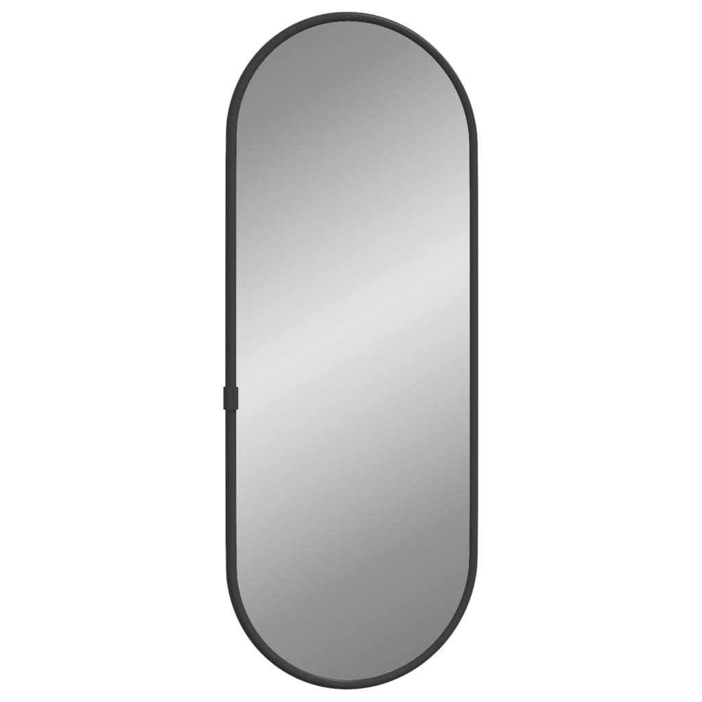 Vidaxl Wall Mirror 40x15 cm ovál černá