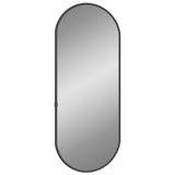 Vidaxl Wall Mirror 50x20 cm ovál černá