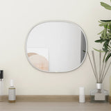 Vidaxl Wall Mirror 30x25 cm stříbrné barvy