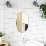 Vidaxl Wall Mirror 50x35 cm stříbrné barvy