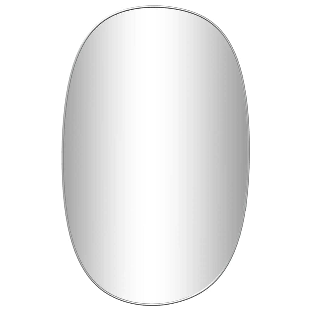 Vidaxl Wall Mirror 70x45 cm sølvfarget