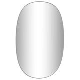 Vidaxl Wandspiegel 70x45 cm silberfarben