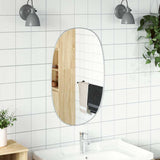 Vidaxl Wall Mirror 70x45 cm sølvfarget