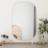 Vidaxl Wall Mirror 70x45 cm sølvfarget