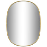 Vidaxl Wall Mirror 40x30 cm zlaté barvy