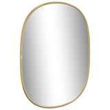 Vidaxl Wall Mirror 40x30 cm zlaté barvy