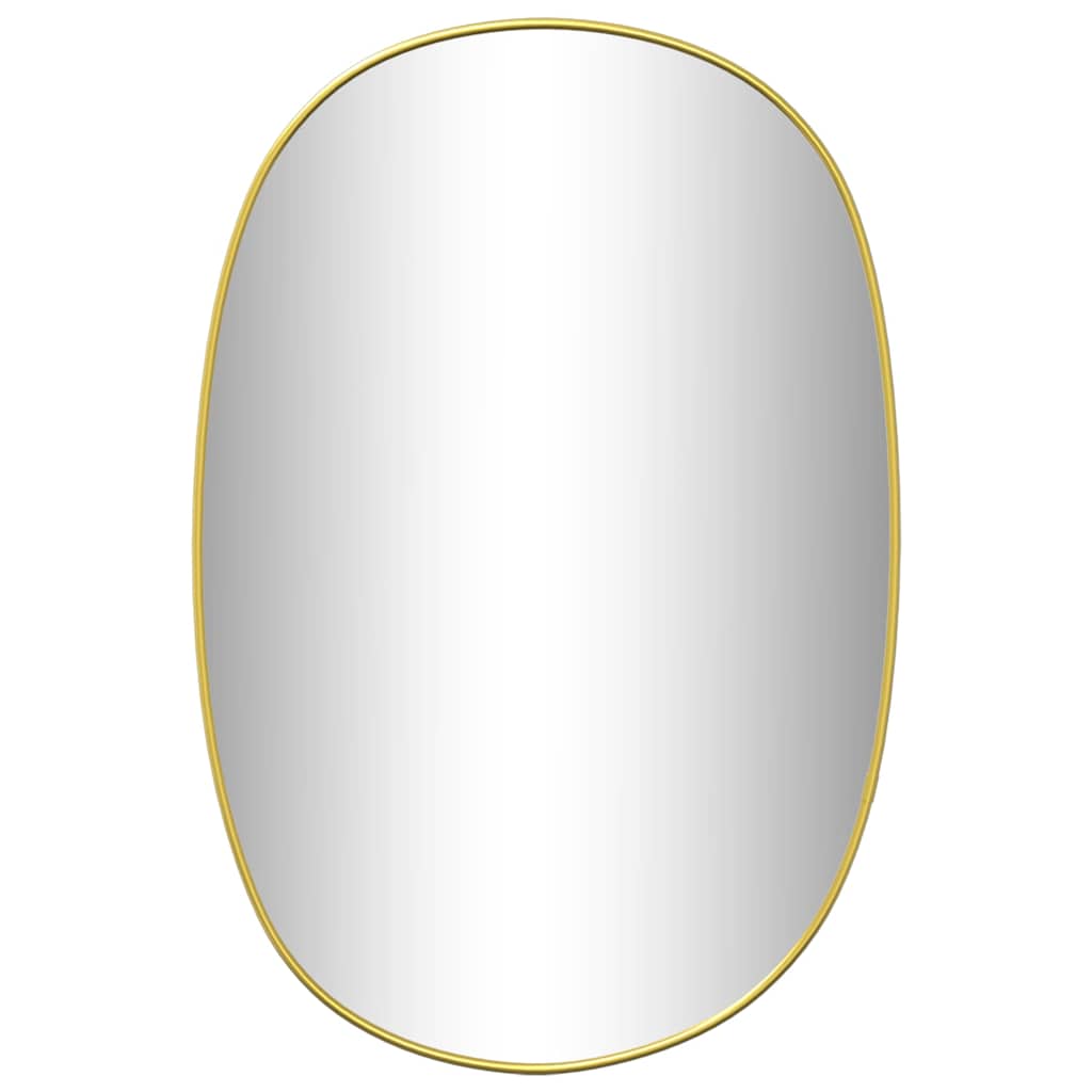 Vidaxl Wall Mirror 50x35 cm zlaté barvy