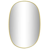 Vidaxl Wall Mirror 50x35 cm zlaté barvy