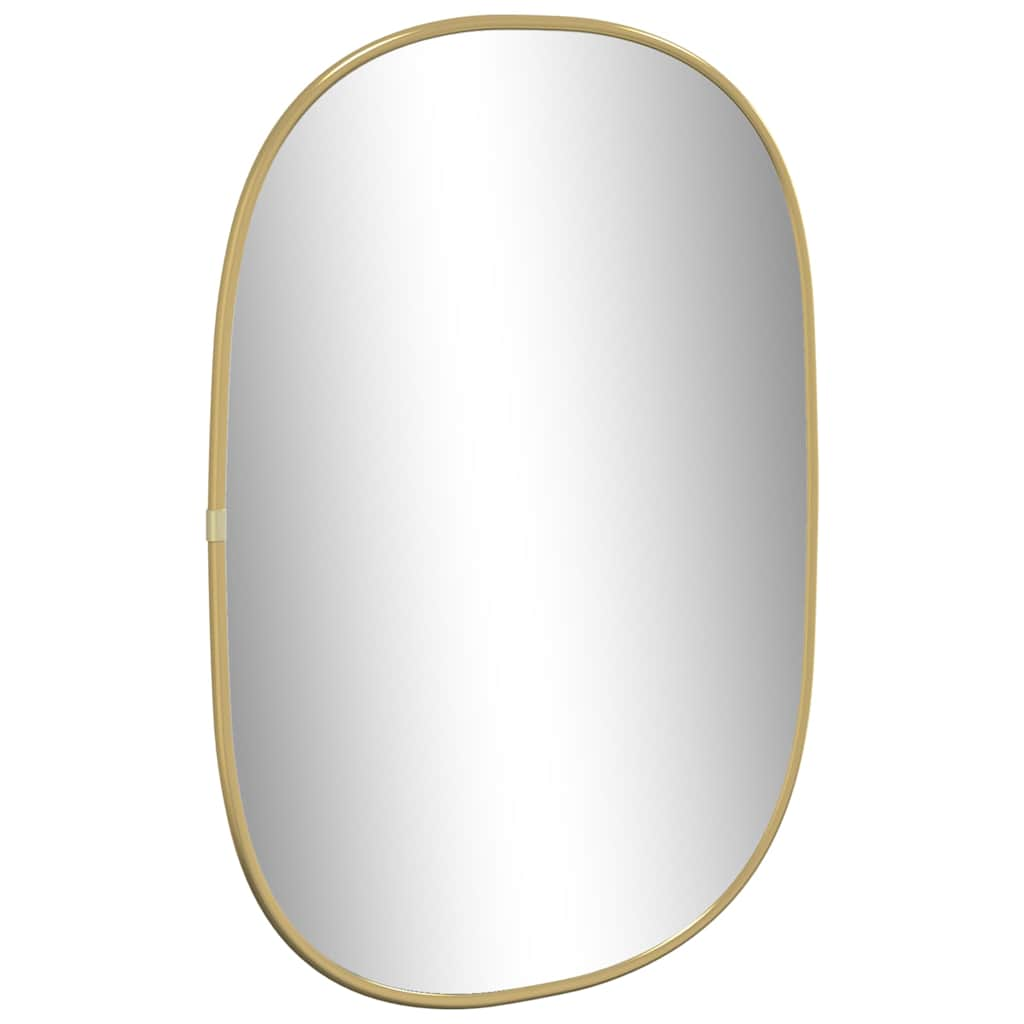 Vidaxl Wall Mirror 50x35 cm zlaté barvy