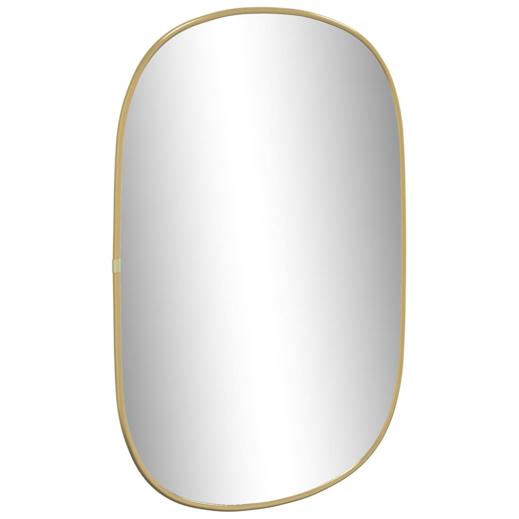 Vidaxl Wall Mirror 60x40 cm Gold colored