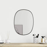 Vidaxl Wall Mirror 30x25 cm černá