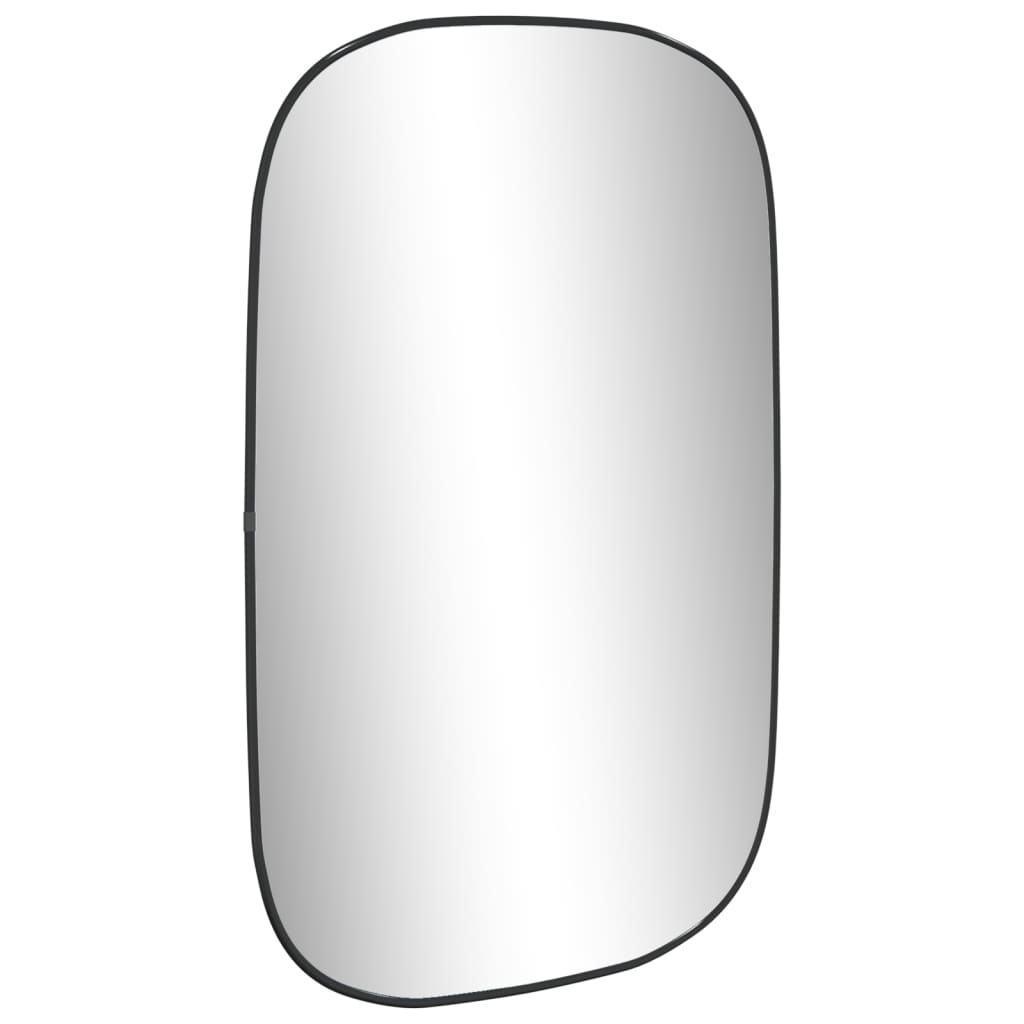 Vidaxl Wall Mirror 80x50 cm sort