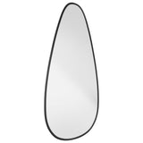 Vidaxl Wall Mirror 60x25 cm czarny