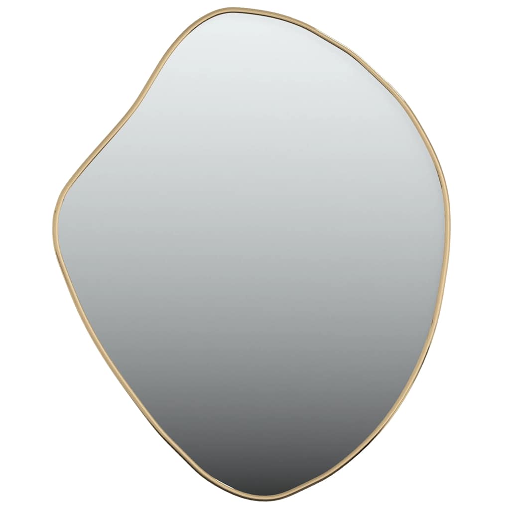 Vidaxl Wall Mirror 50x40 cm zlaté barvy