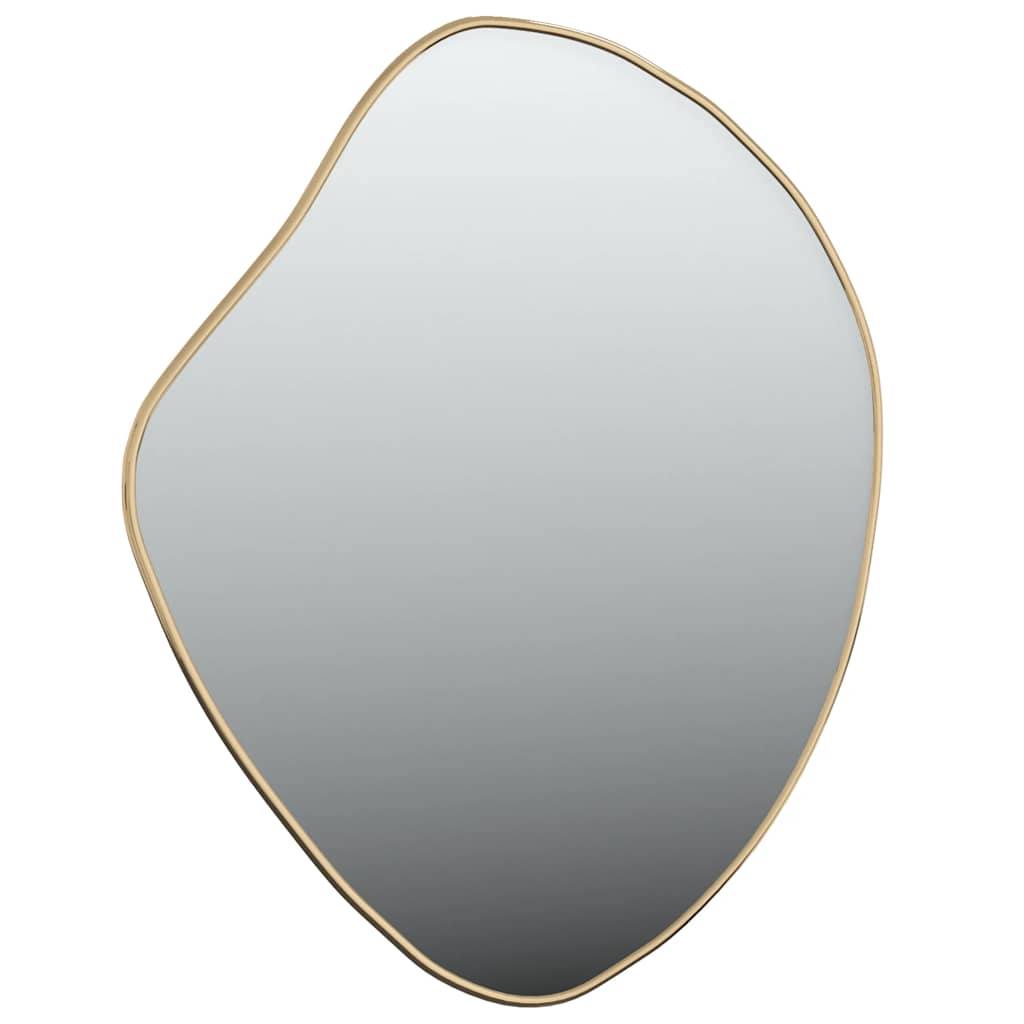 Vidaxl Wall Mirror 50x40 cm zlaté barvy