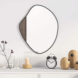 Vidaxl Wall Mirror 50x40 cm černá