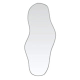 Vidaxx Wandspiegel 80x35 cm silberfarben