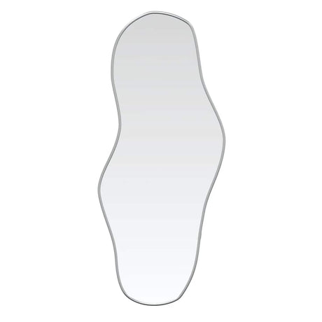 Vidaxx Wandspiegel 80x35 cm silberfarben