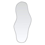 Vidaxx Wandspiegel 90x40 cm silberfarben