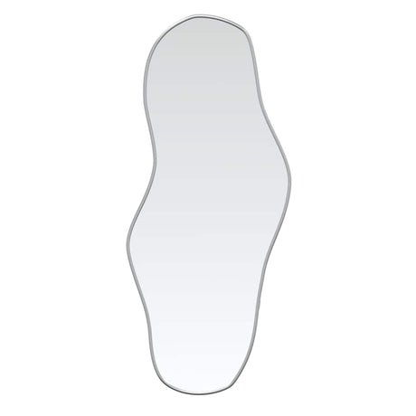 Vidaxx Wandspiegel 90x40 cm silberfarben