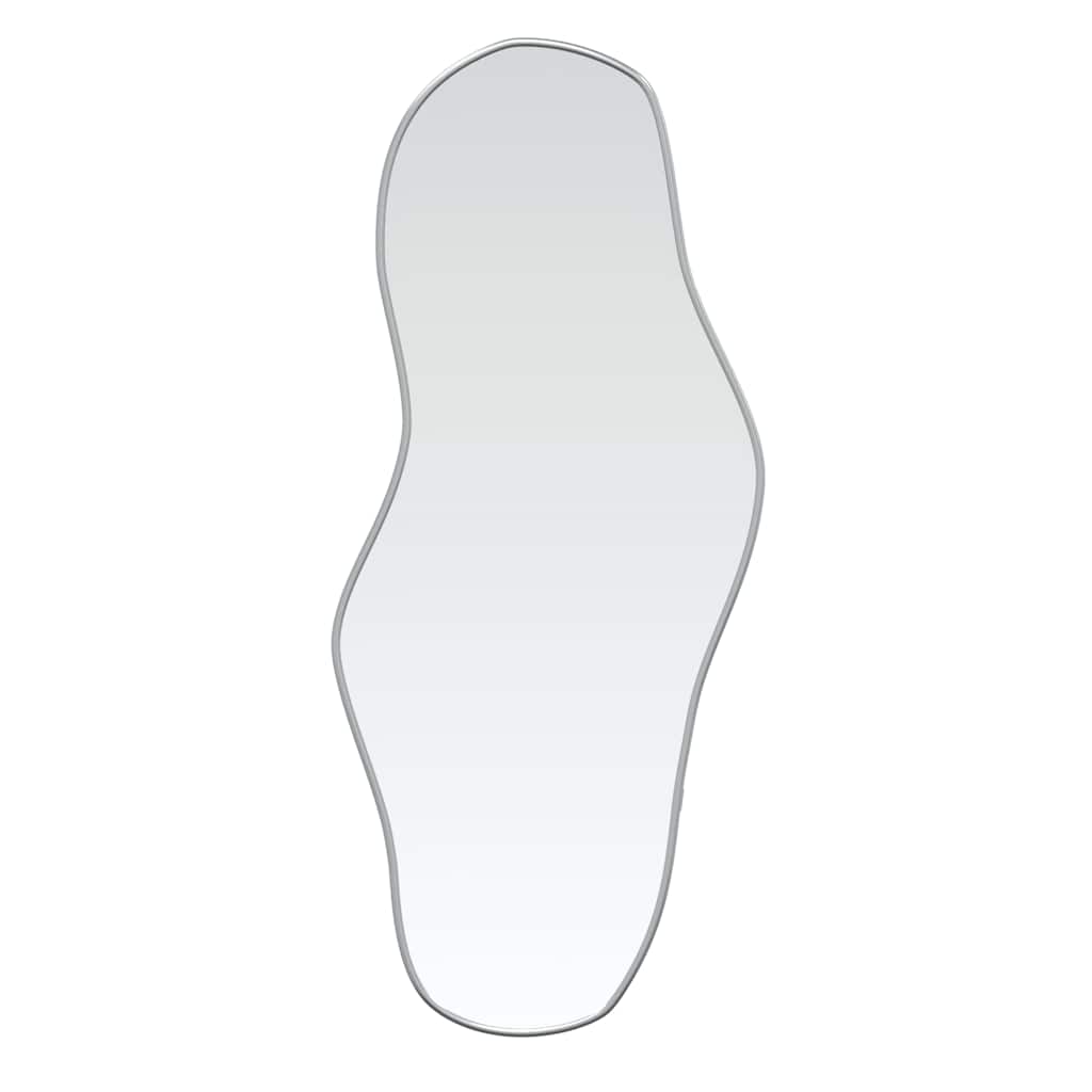 Vidaxx Wandspiegel 100x45 cm silberfarben
