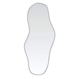 Vidaxx Wandspiegel 100x45 cm silberfarben