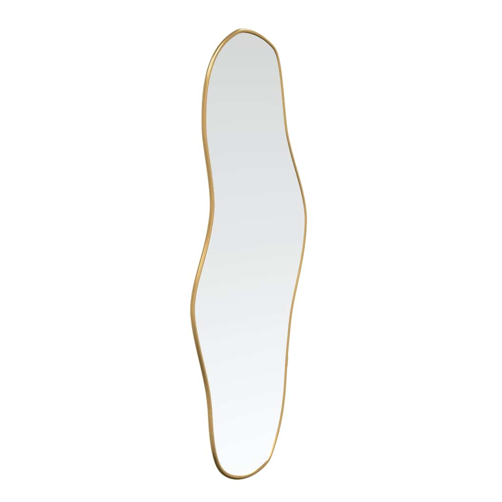 Vidaxl Wall Mirror 60x25 cm gullfarget