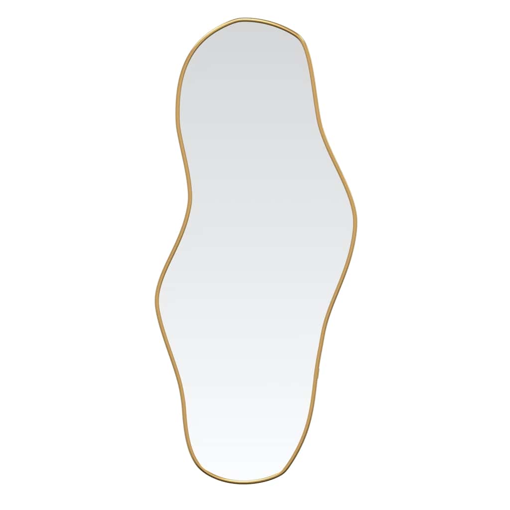Vidaxx Wandspiegel 70x30 cm goldfarben