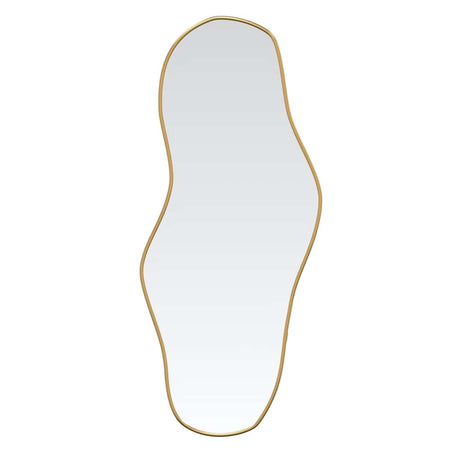 Vidaxx Wandspiegel 70x30 cm goldfarben
