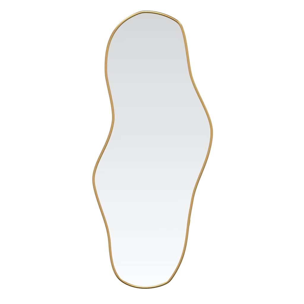 Vidaxl Wall Mirror 70x30 cm gullfarget